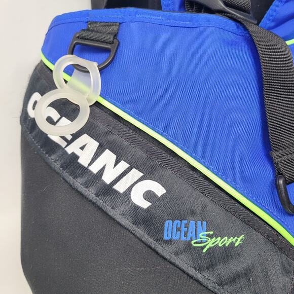 Oceanic Ocean Sport Scuba Vest BCD sz M/L Medium - Large Worn 1x or Never! MINT - Picture 2 of 8